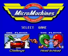 Image n° 4 - screenshots  : Micro Machines